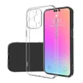 AUAJEFC is Specially Designed for Smart Phones. The Transparent and Fashionable case Made of TPU Material is Suitable for iPhone 14promax