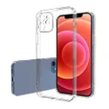 AUAJEFC is Specially Designed for Smart Phones. The Transparent and Fashionable case Made of TPU Material is Suitable for iPhone 12
