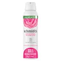 Schmidt's Certified Natural Aerosol Deodorant Spray, Rose & Vanilla, 48hr Odour Protection 115ml