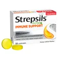 Strepsils Herbal Immune Support Lozenges, Honey Lemon, 32 Pack