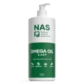 Natural Animal Solutions Omega Oil for Dogs and Cats. Omega 3, 6 & 9 Fish Oil for Dogs with EPA & DHA for Digestion, Healthy Joint, Skin and Coat. Liquid Dog Fish Oil Supplement, 1L
