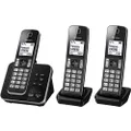 Panasonic DECT Digital Cordless Phone with Answering Machine and 3 Handsets (KX-TGD323ALB)