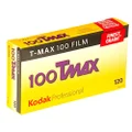 Kodak Professional T-Max 100 Black and White Negative Film (120 Roll Film, 5-Pack) - 8572273