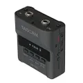 Tascam DR-10cs DR-10cs Tascam PCM recorder for Sennheiser wireless mic system, Black