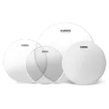 Evans Drum Heads - G2 Clear Standard Pack (12", 13", 16") with 14" HD Dry Snare Batter