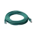 8Ware Cat6a UTP Ethernet Cable with Snagless, 5 Meter Length, Green