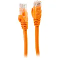 8Ware Cat6a UTP Ethernet Cable with Snagless, 2 Meter Length, Orange