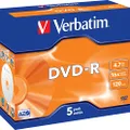 Verbatim DVD-R Jewel Case Pack of 5