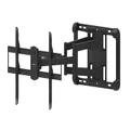 Amazon Basics Heavy-Duty Extension Dual Arm, Full Motion Articulating TV Mount for 37-80 inch TVs up to 132 lbs, fits LED LCD OLED Flat Curved Screens