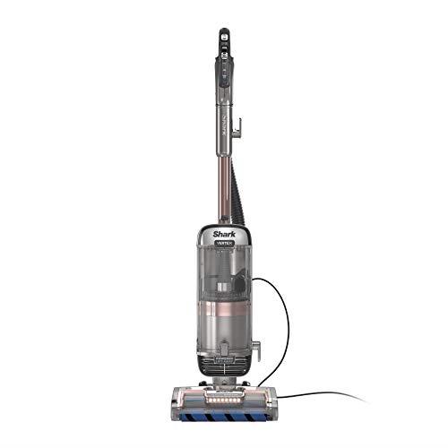 Shark AZ2002 Vertex DuoClean PowerFins Upright Vacuum with Powered Lift-Away Self-Cleaning Brushroll and HEPA Filter, 1 Quart Dust Cup Capacity, Rose Gold