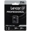 Lexar Professional 1066X SDXC SD Card, 256 GB Capacity