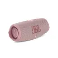 JBL Charge 5 - Portable Bluetooth Speaker with Deep Bass, IP67 Waterproof and Dustproof, 20 Hours of Playtime, in Pink