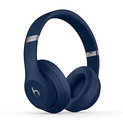 Beats Studio3 Wireless Noise Cancelling Over-Ear Headphones - Apple W1 Headphone Chip, Class 1 Bluetooth, Active Noise Cancelling, 22 Hours of Listening Time, Built-in Microphone - Blue