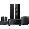 Yamaha YHT-3A 5.2ch Home Theatre Package with Bluetooth, MusicCast, DAB+ Digital Radio and AirPlay 2, Black