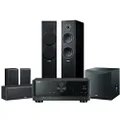 Yamaha YHT-3A 5.2ch Home Theatre Package with Bluetooth, MusicCast, DAB+ Digital Radio and AirPlay 2, Black
