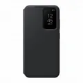 Samsung Galaxy S23 Smart Transparent View Wallet Cover, Black