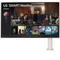 LG 32SQ780S - 32 inch 4K UHD Smart Monitor with webOS and Ergo Stand UHD (3840x2160) Display, ThinQ Home Dashboard, AirPlay 2, Screen Share, Bluetooth, USB Type-C™, 2xHDMI, 3xUSB