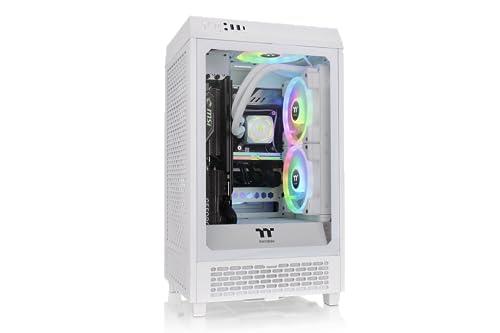 Thermaltake The Tower 200 Tempered Glass Mini Tower Snow Edition