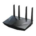 ASUS RT-AX5400 Dual Band WiFi 6 Extendable Router, Subscription-Free Network Security, Instant Guard, Advanced Parental Controls, Built-in VPN, AiMesh Compatible, Gaming & Streaming, Smart Home, USB