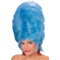 Rubies Women's Beehive Wig, Blue