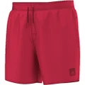 Adidas Men's Short Leg Solid Water Short, Red, Medium