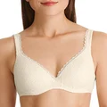 Berlei Women's Lace Barely There Contour Bra, Ivory, 12A
