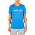 Hurley Men's One and Only Logo T-Shirt, Photoblue Heather, XX-Large