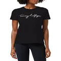 Tommy Hilfiger Women s Heritage Crew Neck Graphic Tee , Masters Black, X-Small US