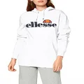 Ellesse Women's Torices OH Hoody, White, Size 14