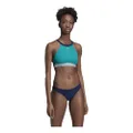 Adidas Women's Parley Hero Beach Bikini, EQT Green/Legend Ink, 6 Size