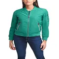 Levi's Women's Melanie Bomber Jacket (Standard & Plus Sizes), Emerald, Medium