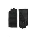 Calvin Klein Mens Touchscreen Gloves, Black Quilted, X-Large