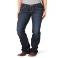 Wrangler Women's Q-Baby Mid Rise Boot Cut Ultimate Riding Jean, Avery, 13-30