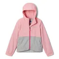 Columbia Toddler Girls Rain-Zilla Jacket, Pink Orchid/Columbia Grey, 4T