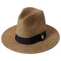 Rip Curl Womens Modern Hat, Black/Tan, Small US