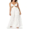 Maaji Women's Sea Life Freya Long Dress, White, Small