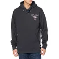 Rip Curl Men's Fade Out Icon Hood Hoodie, Washed Black, Small