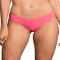 Maaji Women's Coral Lava Journey Double V Bikini Bottom, Pink, Large