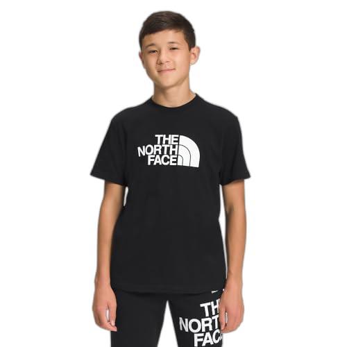 The North Face Boys’ Short Sleeve Graphic Tee, TNF Black/TNF White, Small