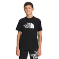 The North Face Boys Western T-Shirt, TNF Black/TNF White, Large US