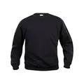 CLIQUE Unisex Stockholm Crewneck Sweatshirt, Black, Medium