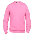 CLIQUE Unisex Stockholm Crewneck Sweatshirt, Bright Pink, Large