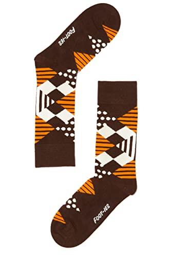 FOOT-IES Unisex Classic Socks, Chocolate, Medium-Large US
