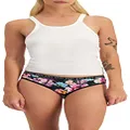Bonds Women's Underwear Bloody Comfy Period Undies Bikini Brief Light, Print F5C, 14