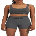 Champion Womens ROC Flex T-Shirt Bra, Seal Bay, X-Small US