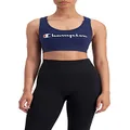 Champion Women's The Authentic Sports Bra, Navy, Large