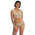 Bonds Women's Underwear Comfytails Side Seamfree Bikini Brief, Sage It Isn't So, 8