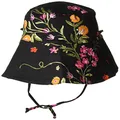 Maaji Womens Evening Bloom Luca Bucket Hat, Black