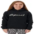 Rip Curl Girls Classic Hooded Sweatshirt, Charcoal Marle, 10 US