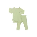 Bonds Baby Pointelle Long Sleeve Bodysuit And Legging Set, APPLE MINT, 000 (0-3 Months)